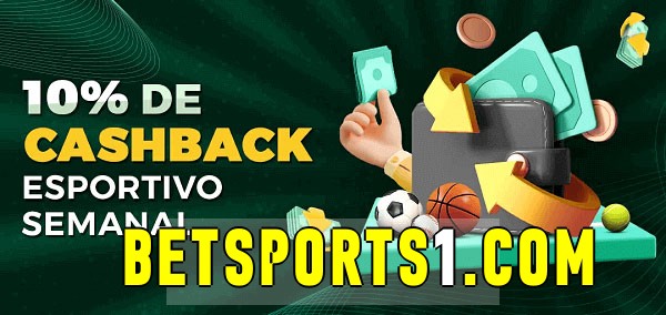 10% de bônus de cashback na betsports
