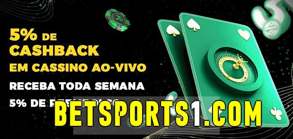 Promoções do cassino ao Vivo betsports